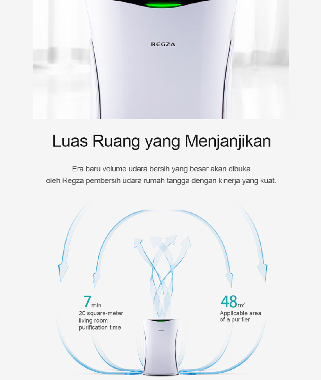 Regza deals air purifier