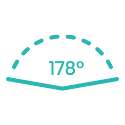 178° Wide viewing angle